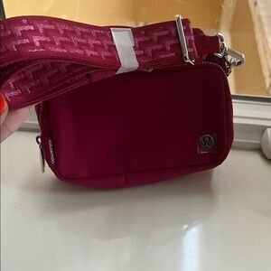 Lululemon Athletica Crossbody Bag in Burgundy